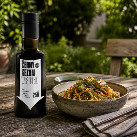 Olej z černého sezamu