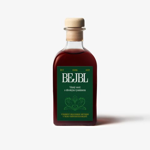 Vinný ocet s divokým tymiánem
